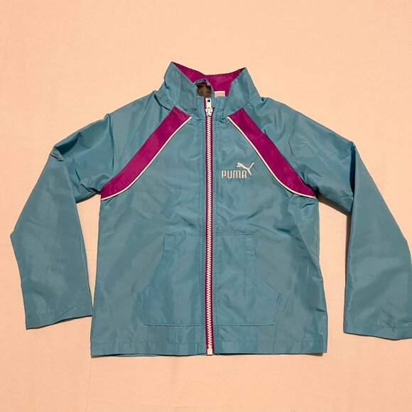 Puma Kids Boys Size 4 Jacket Zip Up - Picture 1 of 16